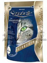 Bosch Sanabelle Hair & Skin Suaugusių kačių pašaras skirtas optimaliai kailiuko priežiūrai 2 kg. 